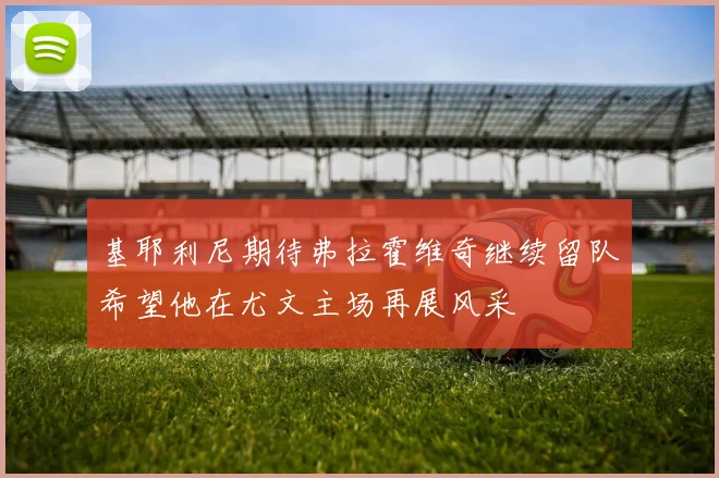 基耶利尼期待弗拉霍维奇继续留队希望他在尤文主场再展风采